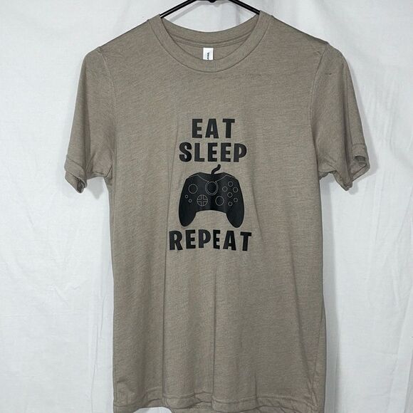 Eat sleep repeat T shirt - Picture 1 of 8